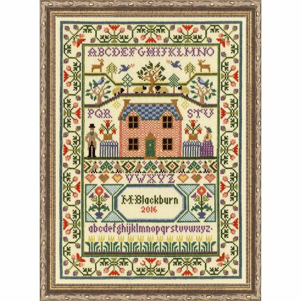 Bothy Threads Cross Stitch Kit - Country Cottage Sampler XS3