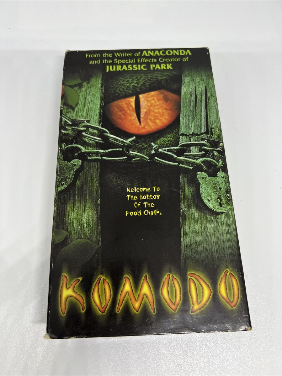 Komodo VHS VCR Video Tape Movie Jill Hennessy Kevin Zegers Used