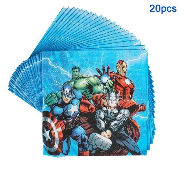 130 pcs The Avengers Birthday Party set - Image 3 of 4