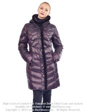 Designer Goose Down Coat Jacket Parka Puffer W/ Mink Fur $895 Nwt Пуховик Норка