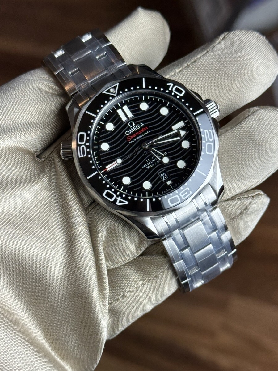 Omega Seamaster Professional BLACK DIAL Stainless