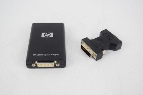 Adaptador de gráficos HP NL571AA Mini USB-B a DVI VGA USB - Imagen 1 de 7
