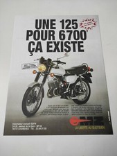 MZ ETZ 125 de 1986 Prospectus Catalogue Brochure Moto