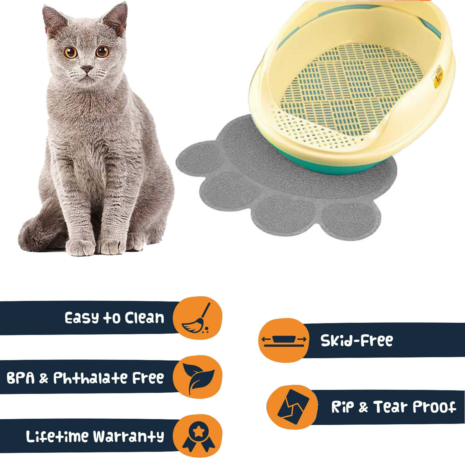 Pet Feeding MAT Small Dog/Puppy/Cat/Kitten Feeding/Food Mat Dish/Bowl