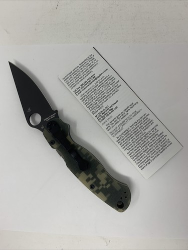 Spyderco Paramilitary 2 G-10 3.44 inch Knife - Picture 4 of 12