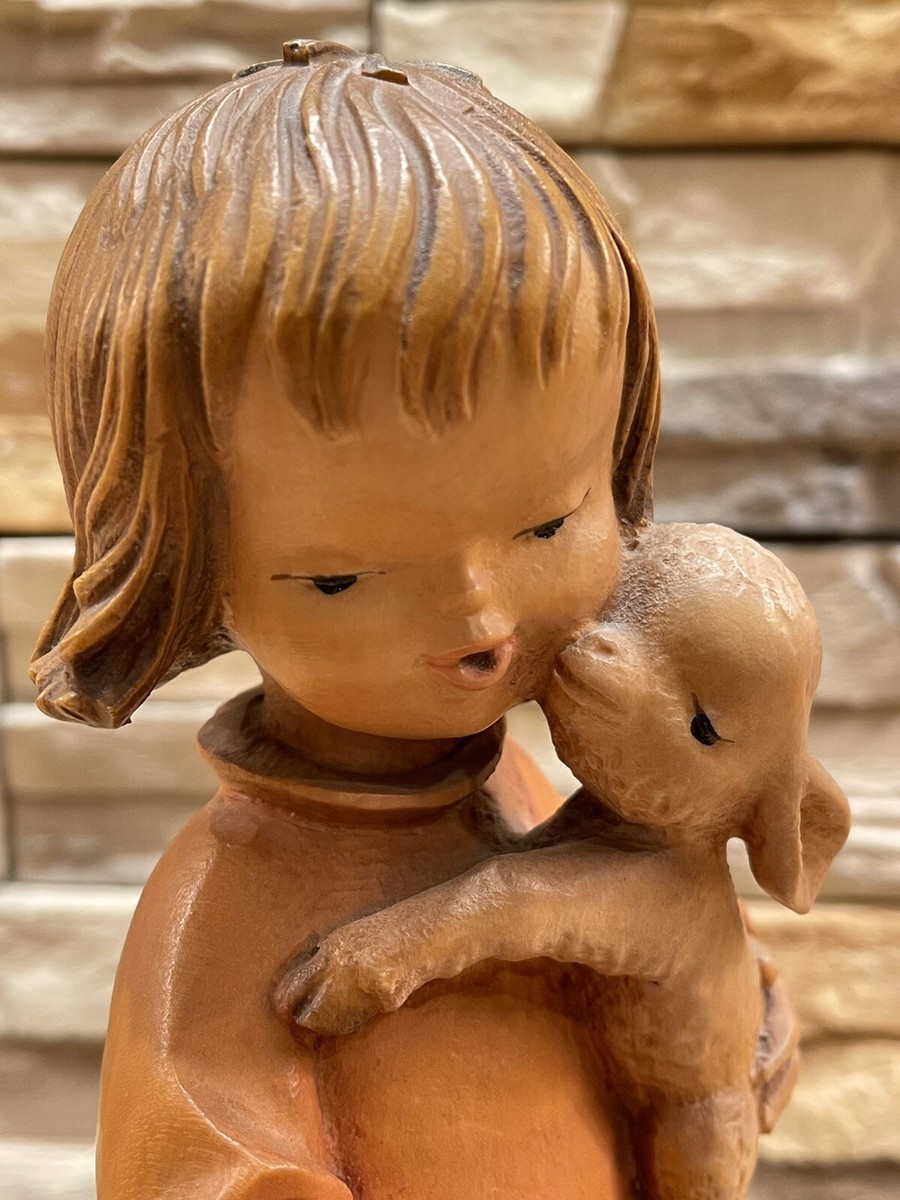 Vintage Rare Anri Wooden Carved Figurine Vintage Rare Anri Wooden Carved Figurine