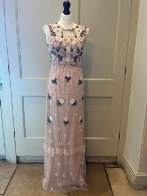needle and thread pink sequin dress Needle & Thread Girls Pink Sequin & Tulle Dress