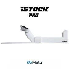 iSTOCK PRO VR Gunstock Compatible with Meta Quest 2 & 3 & Pro & Hp Reverb G2