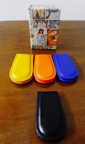 PORTAFOGLIO UOMO SLIM In Pelle Con Molla Ferma Banconote Carte Di Credito  EUR 14,00 - PicClick IT