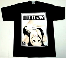 MARIJUANA T-shirt KEEP BLAZIN' Weed 420 Pot Kush Blunt Smoke Tee Men's New