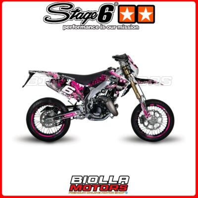 S6-058804/PK GRAFIK STAGE6 PINK/SCHWARZ HM CRE/SIX SM 50CC (VERSION '05) AM6