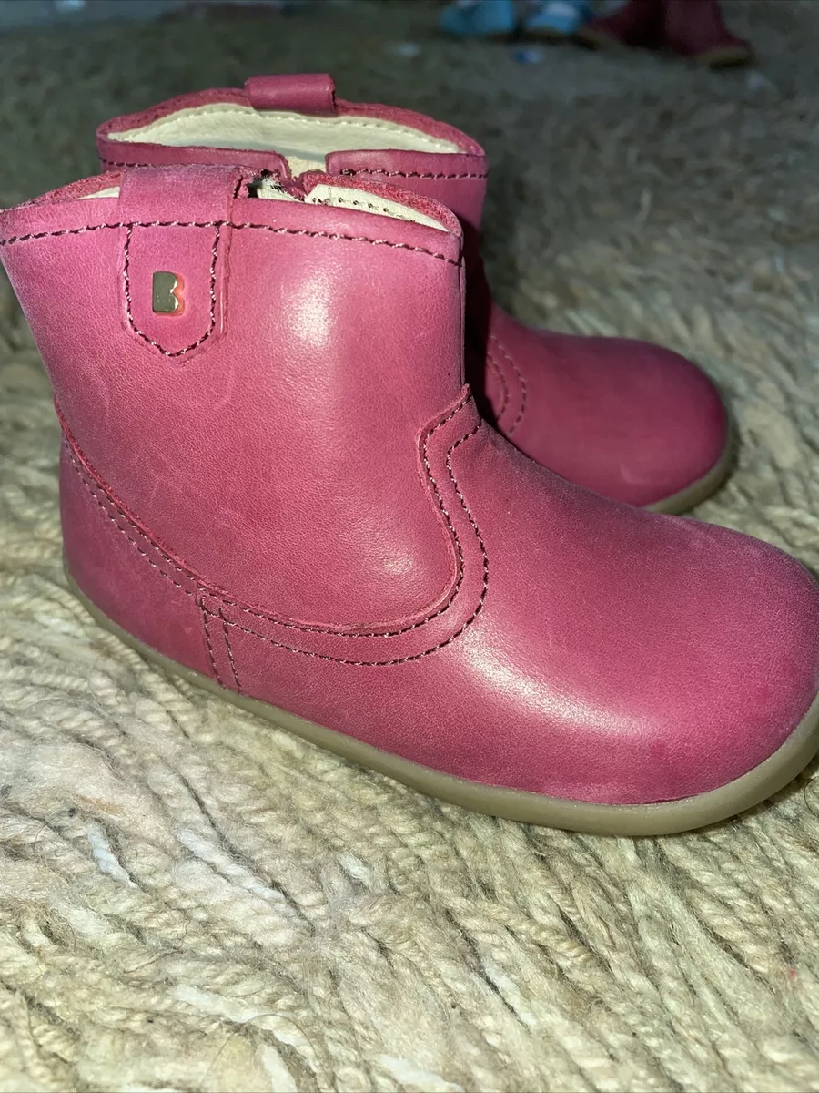 Bobux 2025 pink boots