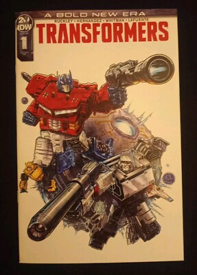 RARE TRANSFORMERS #1 ONE STOP COMIC SHOP VARIANT IDW 2019 FREE SHIPPING HTF