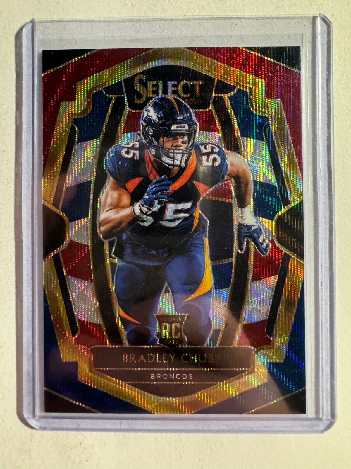 K178,548 - 2018 Select Prizm Tri Color #178 Bradley Chubb #/199