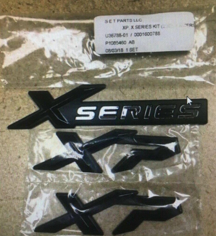 OEM TOYOTA XP/X-SERIES BADGES 3 PC (***LIMITED TIME SALE