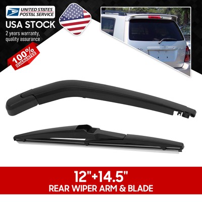 Super Clean OEM Quality Replace Windshield Rear Wiper Arm & Blade All Season