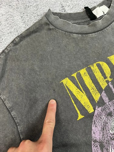 nirvana mens rock t shirts size small - Picture 5 of 6