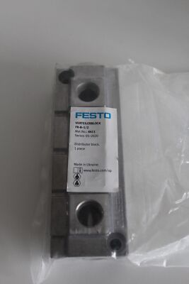 Festo FR-8-1/2 Verteilerblock Mat.No.: 6411 ''Neu&OVP''