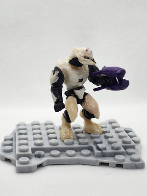 Halo Mega Bloks Covenant White Elite Pilot From Set 96941 Covenant Phantom
