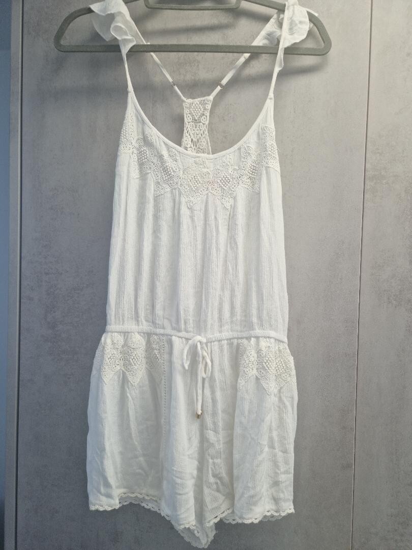 Playsuit Retailers River Island Tiered Frill Playsuit RIVER ISLAND