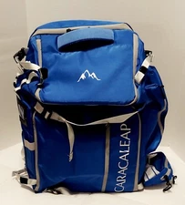 Ski Boots Bag Backpack 61L, Fully Padded Ski Snowboard Gear Bag Travel Large