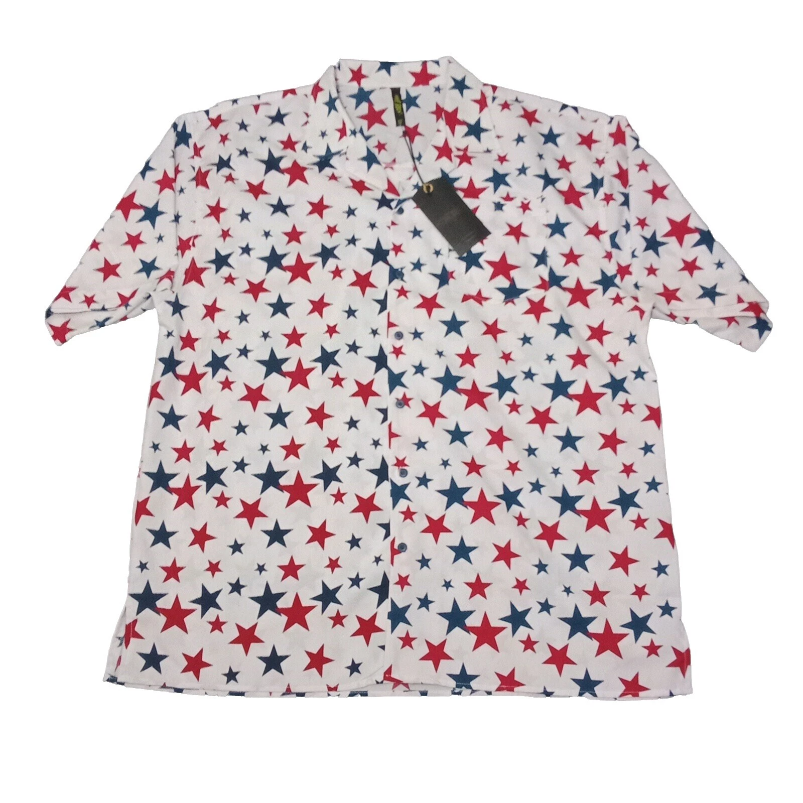 Botón Informal Algodón True Rock-Down Shirts for Men