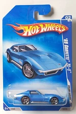 Hot Wheels '69 Corvette ZL-1 ZL1 blue Dream Garage