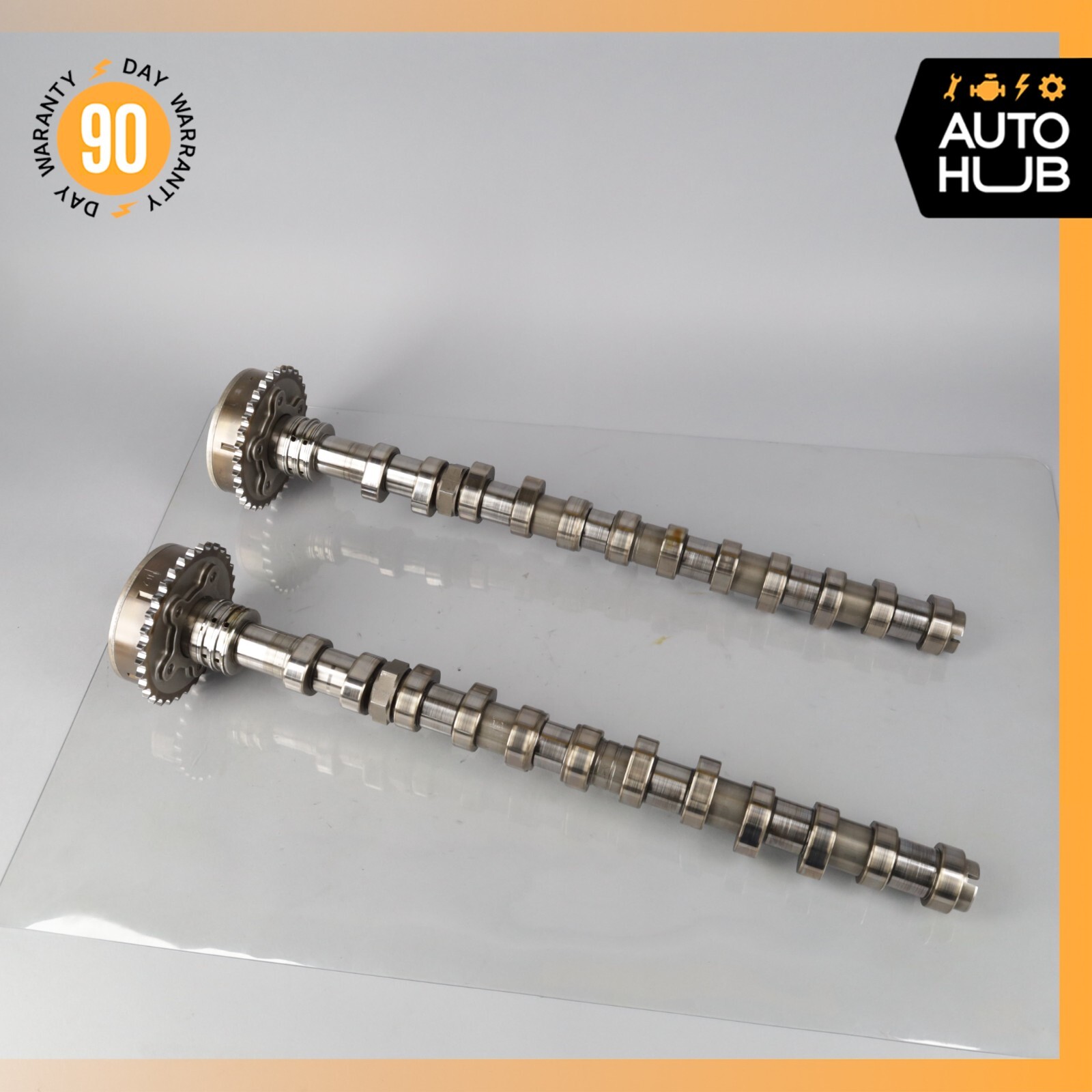 03-13 Bentley Continental GT GTC 6.0L Left Intake & Exhaust Camshaft Set OEM