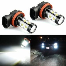 For Jeep Compass 2014-2020 Led Fog Driving Light H11 6000k White Bright Bulbs