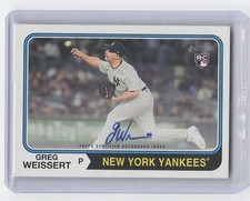 2023 Topps Heritage #ROA-GW Greg Weissert Real One Autographs High Number