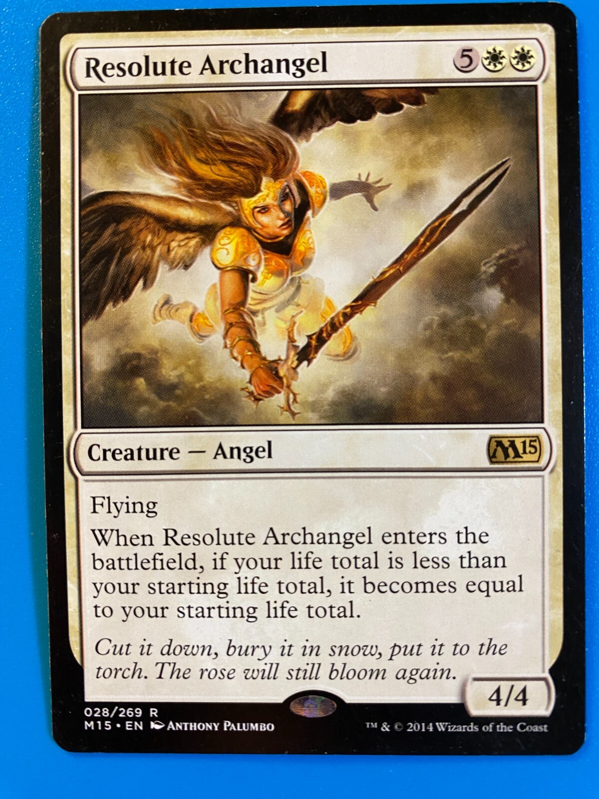 MTG 1x Resolute Archangel Core Set 2015 M15 Modern Magic the Gathering x1 NM
