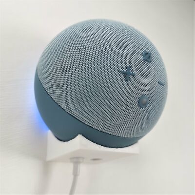 Echo Dot 4th Generation Wall Mount Wall Bracket Mini Hidden Holder