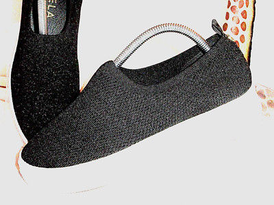 CARVELA Glitter Stretch PLATFORM Slip On Women's Sneaker-Size 40.5EU/9.5US*NWOB*