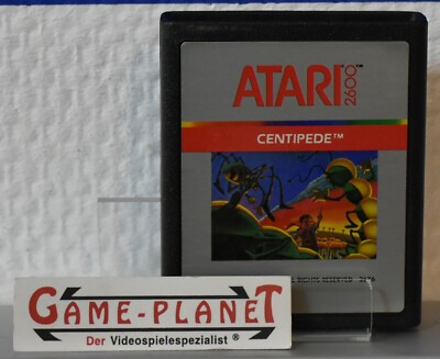 Centipede Atari VCS 2600 Modul SEHR GUT Shootem Up Silver Lable Game-planet