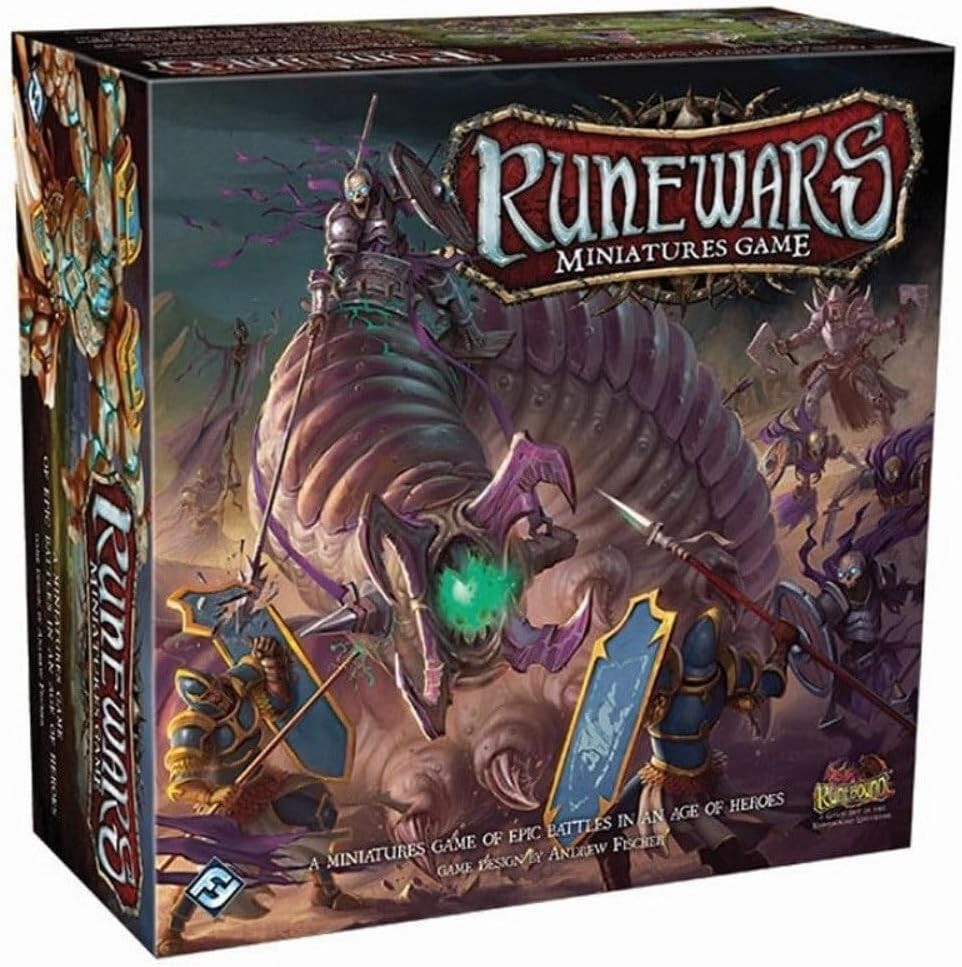 Runewars Boîte de base pour animer vos soirées jeux de société entre amis le weekend
