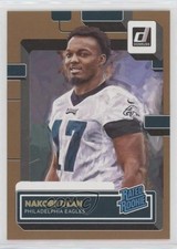 2022 Panini Donruss Rated Rookie Portrait Studio Series 37/100 Nakobe Dean rf2