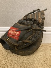 Rawlings Renegade RCM315B Black Leather Catchers Mitt Glove RHT 31.5" Lite Toe