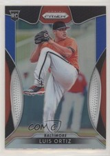 2019 Panini Prizm Red White & Blue Prizm Luis Ortiz #48 1md