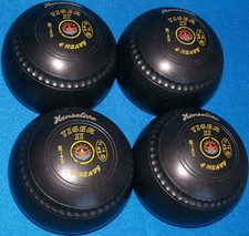 HENSELITE TIGER II LAWN BOWLS SIZE 4 HEAVY