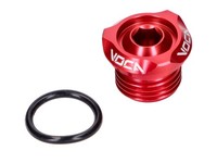 ÖLeinfüLlschraube Voca V2 Cnc Rot FüR Derbi Ebe, Ebs, D50B