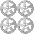 15' Push-on Silver Wheel Cover Hubcaps for 2010-2011 Toyota Prius