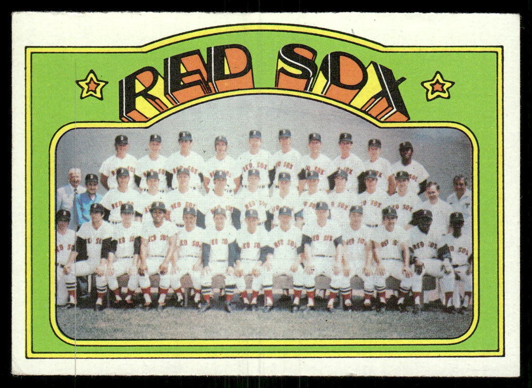 1972 Topps #328 Boston Red Sox TC - GOOD