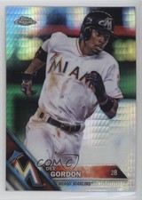 2016 Topps Chrome Prism Refractor Dee Gordon #54 8k4