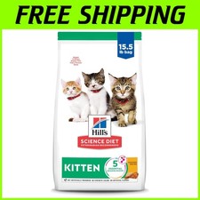 Chicken Recipe Kitten Food, 15.5 lb Bag, High Protein 8.71 per pound