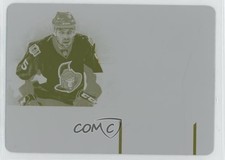 2013-14 Panini Rookie Anthology Printing Plate Yellow 1/1 Cody Ceci #16 0e9i