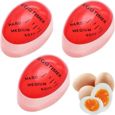 Eggtimer, 3 Stück Eieruhr, Timer für Gekochte Eier,Eieruhr zum Mitkochen