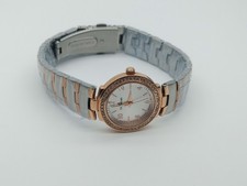 Dugena Damenuhr 4460630 Bicolor Roségold/Silber Edelstahl Quarz 25mm 