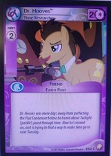My Little Pony Equestrian Odyssey Dr. Hooves Time Researcher 52 C - x3 MLP CCG