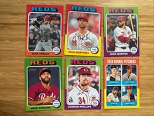 2024 Topps Heritage High Number - Cincinnati Reds Lot - 6 Cards Nick Martinez