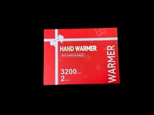Hand Warmers 2 Pack 3200mAh Rechargeable Hand Warmer for Outdoors NEW